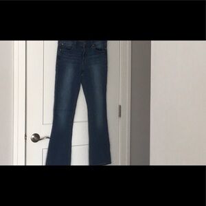 Express boot cut,  mid rise size 8 stretch jeans